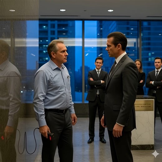 A high-profile CEO mocked a janitor who reported a gas smell, dismissing him as “just the cleaning guy.” But when alarms blared hours later and smoke swallowed the office tower, everyone panicked—because the ONLY person who knew the building’s hidden safe exits… was the man the CEO humiliated The first time CEO Adrian Kerr noticed the janitor that morning, the man was kneeling beside a maintenance vent outside the executive suite, holding a small sensor in one hand and frowning at a flashing red