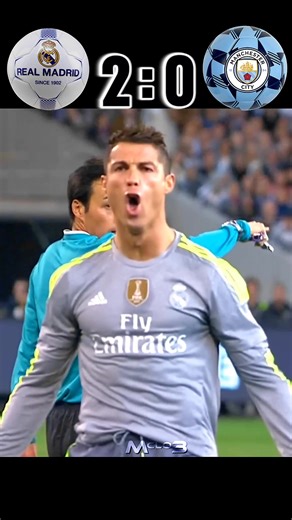 Real Madrid vs Manchester City Champions Cup 2015 Highlights