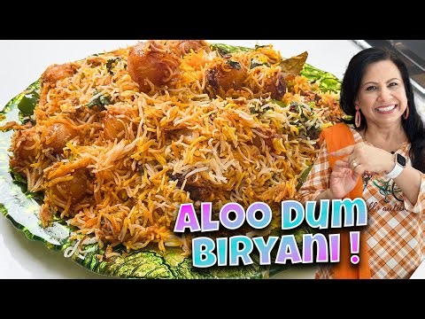 Dum Aloo Biryani Recipe in Urdu Hindi - RKK