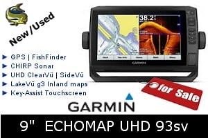 Garmin ECHOMAP UHD 93sv – For Sale