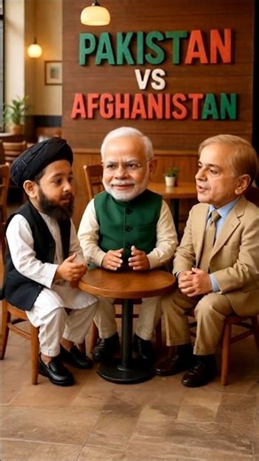 🤣 Modi Ji Meets Shahbaz Sharif | Pakistan vs Afghanistan Funny Debate 2025 #funny #trending #shorts