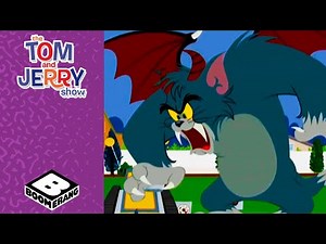 Tom Is Transformed Into a BIG Monster | Tom and Jerry | Halloween | @BoomerangUK