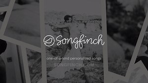 Pro tip: When we set your personalized song to a synchronized slideshow of your favorite pictures, it makes life feel a little more like a music video. Happy tears (pretty much) guaranteed. | Songfinch