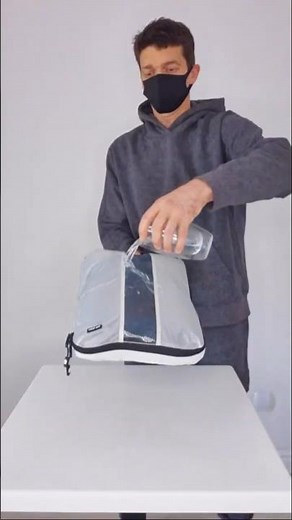 Best Compression Packing Cubes for Travel? Probably. Ultralight White by Bag Factor