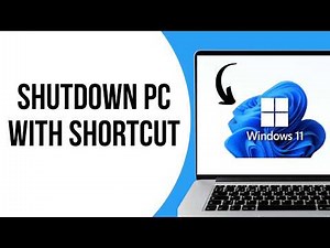 How To Use Keyboard Shortcuts To Shut Down Windows ?