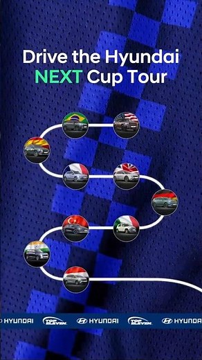 Hyundai NEXT Cup Tour: 10 countries, 10 vehicles worldwide.
