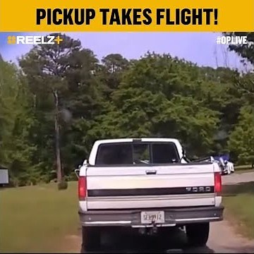 Insane Police Chase Features Pickup Taking Flight