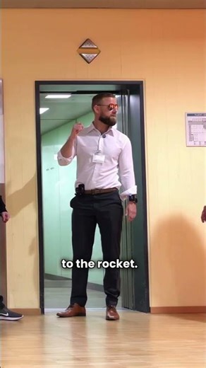 Nasa Elevator to Rocket Prank
