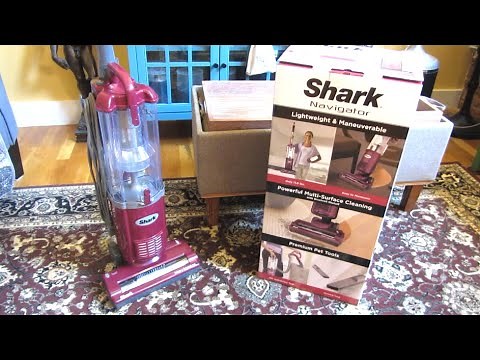 Shark Navigator Light Full Review and Demo | Models NV105 and NV106 Compact Upright Vacuum Vac