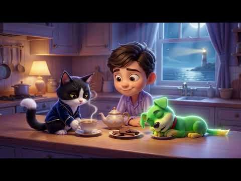 Boo-Tux's Bedtime Tea Party | Funny Bedtime Story for Kids | My Boo Buddies