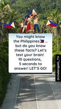 🇵🇭 10 QUESTIONS. ONE FILIPINO QUIZ. HOW MANY CAN YOU GET RIGHT? 🧠🔥
