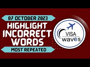 Listening Practice Test: Highlight Incorrect words - 4 Video Lecture | Listening Section for PTE