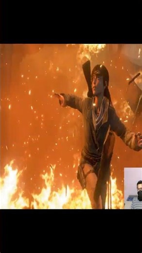 EVERYTHING IS EXPLODING! 💥 The Burning Facility Run #tombraider #shorts #viruopgaming #viral #lara