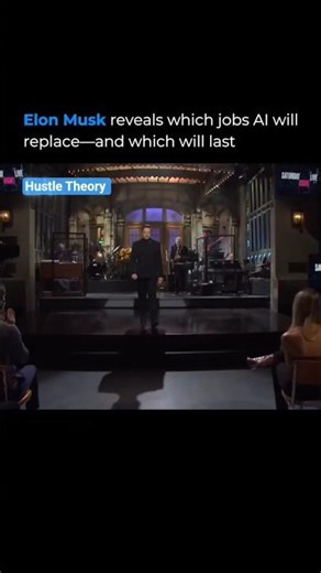 ELON MUSK REVELS WHICH JOBS AI WILL REPLACE - AND WHICH WILL LAST . #elonmusk #ai #viral