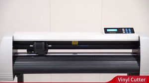 Vinyl Cutter Machine, 54" Vinyl Plotter Cutter with Signmaster Software & Design Gallery, 256M Large Memory Vinyl Printer for Film Sticker Car Decal Card Heat Transfer Material