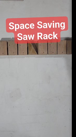 Space Saving Saw Rack #woodworking #woodworkingcommunity #diyprojects #diy #doityourself #woodworkingtools #sawrack #fbreelsvideo #fbreel2024 #handsaw #Philippines | Don DIY Project