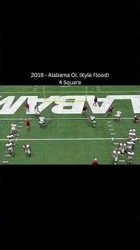 2019 - Alabama OL Square Drill