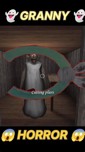 Granny mujhe pakadne wali thi 😨 kaise bacha!Granny se escape karne ka easiest tarika 🔑 #granny