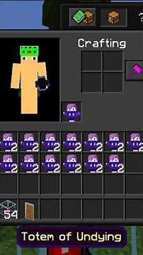 Auto Totem Mod in Minecraft PE 1.21 – Save Yourself Automatically! #minecraft