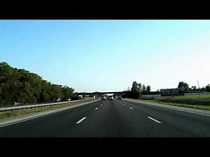 Interstate 75, 275 Through Florida: I-10 to Tampa Time Lapse Drive
