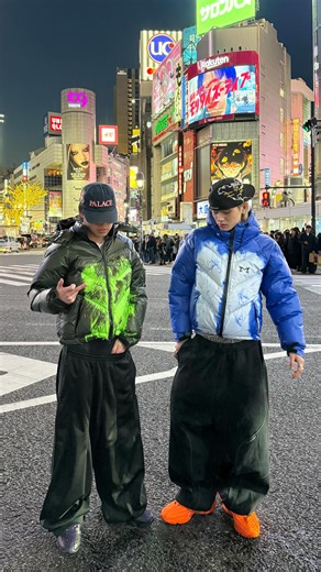 kazu on Instagram: "Outfit check at Shibuya Scramble—did my fit just change color…!?🤹🏻🇯🇵 #ootd #streetstyle #swag #mensfashion #fashion"