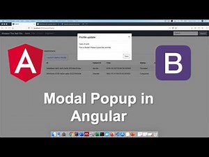 How to Add Modal Popup in Angular Using Ng Bootstrap - Step by Step