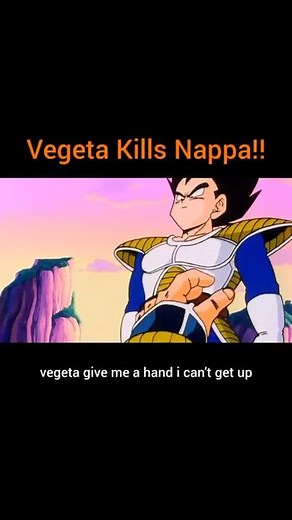 12K views · 91 reactions | Vegeta Kills Nappa!!! 﫢 Don't forget to follow, like, and share this video to spread the word!﫰 #dragonballz #dragonballsuper #dragonballdaima #reelsfacebook #fypシ #fypviralシ #shortsvideos #vegeta #goku #toeianimation #akiratoriyama RIP Akira Toriyama 﫡 No copyright infringement is intended. I do not own nor claim to own the rights to any of the video shared. All credits goes to TOEIANIMATION & AKIRA TORIYAMA | MackieLaro | Facebook
