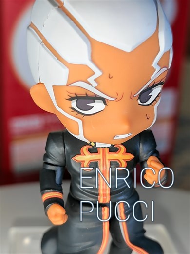A super cool and strong enemy has arrived!! #pucci #enricopucci #jojo #jojos #jojosbizarreadventureedit #jojosbizarreadventure #jolyne #nendoroid #nendo #goodsmilecompany #goodsmile #nendoroids #anime #otaku #japan #figure #figurecollection #animefigure #kawaii #figurecollector #madeinheaven #jojopose