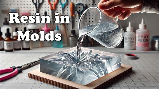 The Magic of Pouring UV Epoxy Resin into Silicone Molds