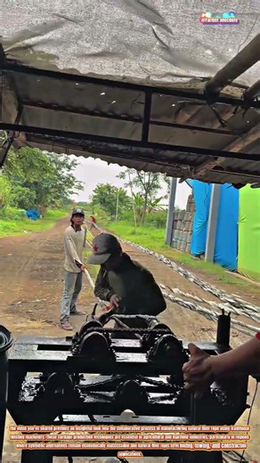 The Art of Traditional Rope Making with Mechanical Assistance