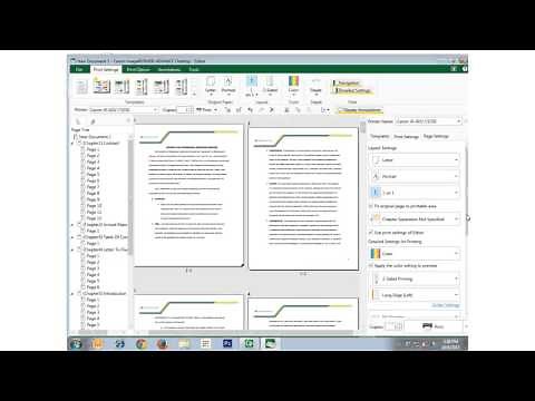 How do I insert tabs and sheets into print jobs using imageRUNNER ADVANCE Desktop?