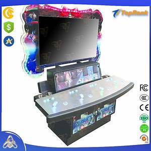 [Hot Item] High Quality Newest Popular 4 Player Video Fish Table Shooting Game Gambling Machine Blackbeard's Fury