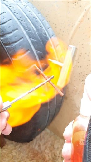 Always keep a tubeless repair kit in your car! #Tire #tirerepair