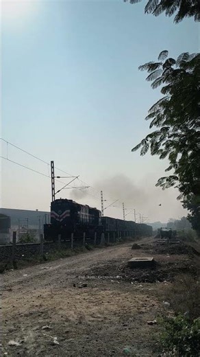 Smoky Diesel Power 💨 | Indian Railways Freight Train | Classic Diesel Loco | Railfanning India 🚆