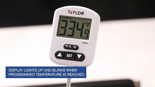 Watch Taylor Programmable Digital Candy and Deep Fry Thermometer on Amazon Live