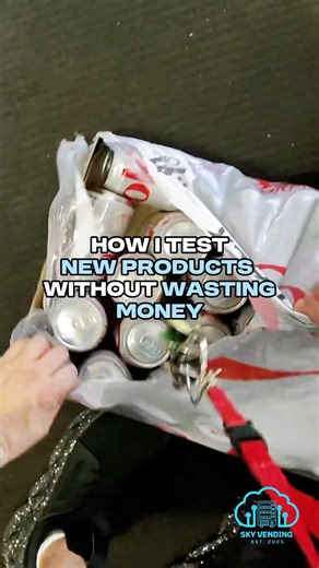 How I test new products (my method) #vendingmachine #business #sidehustle #money