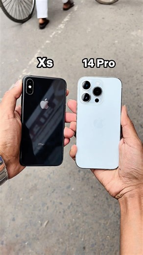 iPhone Xs Vs iPhone 14 Pro || Camera Zoom Test! #shorts