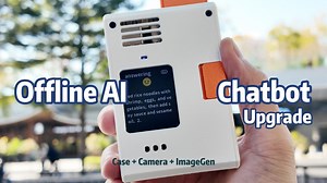 【双语 纯享】🚀树莓派 Raspberry Pi 5 离线AI聊天机器人升级教程！新增外壳、摄像头视觉、图片生成功能🔥