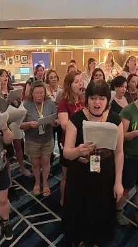 Amateur Choir on JoCo Cruise performs Golden #kpopdemonhunters #choir #music