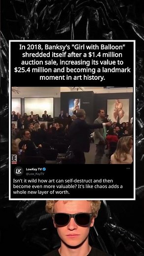 Banksys $25M Shredded Art!