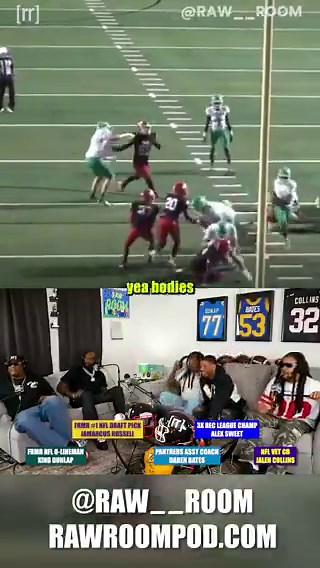 The guys and JaMarcus Russell react to former Academy winner @HagenFrank13’s new senior season game film and we got BODIES!