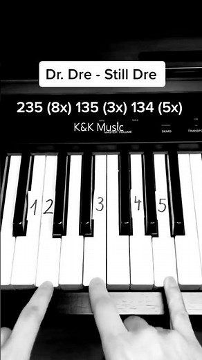 Dr.Dre - Still Dre -Simple Piano Tutorial