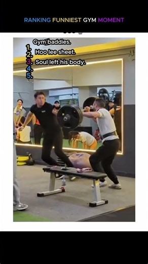RANKING FUNNIEST GYM MOMENT | PART 2 #funny #ranking