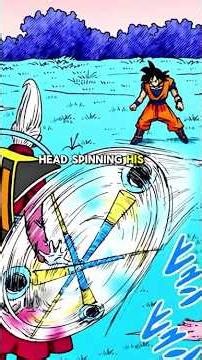 Goku vs Whis 😱 Ultra Instinct Training Begins 🔥⚡ #shorts