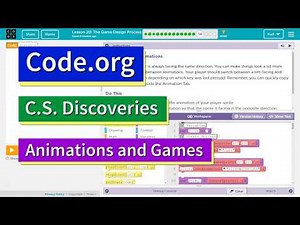 Game Design Process Lesson 20 Puzzle 14 Code.org Tutorial with Answers