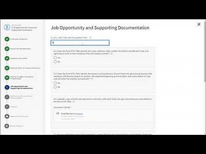 Foreign Labor Application Gateway (FLAG) - Filling out the Form ETA-9142A