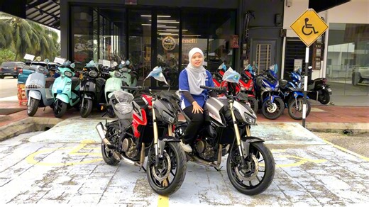 The Cheapest 250cc Naked Bike 2025 NEW 𝐐𝐉𝐌𝐎𝐓𝐎𝐑 𝐒𝐑𝐊𝟐𝟓𝟎𝐒 SRK 250S SRK 250 ❗ Official Selling Price - RM 9,888.00 📞 Contact Our Sales Team Now- Azimah G.C.Ann - 011-11517888 www.wasap.my/601111517888/QJMOTORSRK250S -249cc Single Cylinder Engine -Horsepower : 27.49hp at 9,500rpm -Dual ABS Brake System -Seat Height : 780mm -Fuel Tank : 12.5L -Curb Weight : 148Kg -EFI System -Digital Color Meter -Telescopic Upside Down Front Forks -Adjustable Monoshock (Credit Card Easy Payment T&C) 0% 