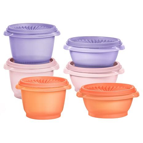 Tupperware® 12-piece Heritage Sheer Mini Bowl Set | HSN