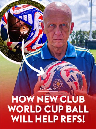 Jampacked full of tech! Pierluigi Collina explains exactly how the Club World Cup ball will help referees to make even better decisions 🤖✅ #FIFACWC #fifacwc2025