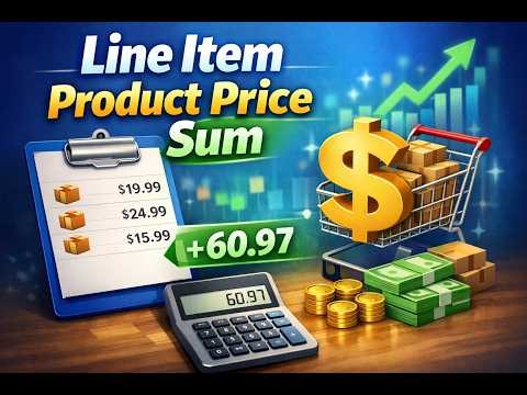Mastering LineItem Calculations: Product Price & Total Sum in Python